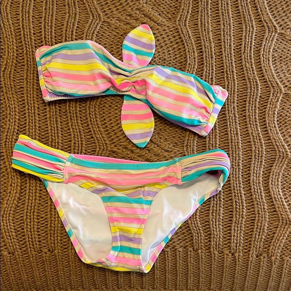 Victoria's Secret Pink and Cream Bikini